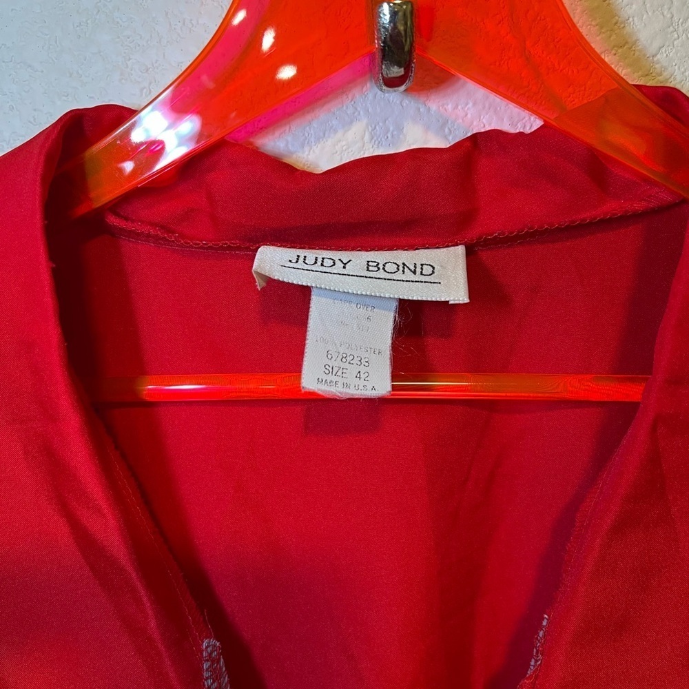 Red Women's Top - Picture 2 of 4